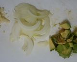 アボカドわさびポン酢の醤油パスタ♪作り方2写真