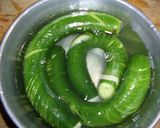 蛇腹胡瓜のピリカラ漬け作り方1写真