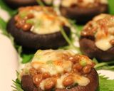 一口おつまみ☆納豆椎茸作り方4写真