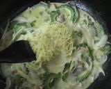 即席!味噌カレー牛乳ラーメン♪作り方5写真
