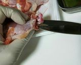 簡単肉屋さん節約鶏手羽元をチューリップに作り方1写真