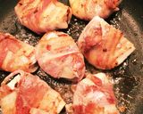 新玉ねぎと豚バラの照り焼き作り方4写真