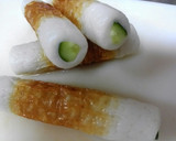 ぱぱっと簡単！きゅうり竹輪のごま和え作り方3写真