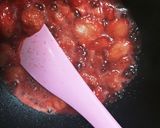 苺のソテーココナッツ風味onバニラアイス作り方2写真