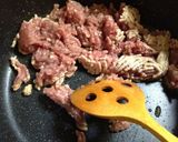 大根と絹さやの豚そぼろ味噌炒め作り方3写真