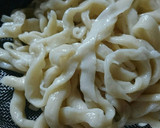 運動しながら手打ちしょうがうどん✨作り方9写真