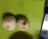 新玉ねぎと梅干しのポテトサラダ作り方2写真