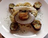 ほたて稚貝と茄子のバター焼き作り方9写真