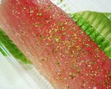 ＊まぐろのたたき風ｶﾂﾚﾂ＊作り方1写真