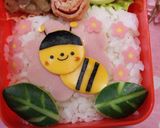 みつばちさん♪弁当作り方6写真