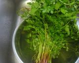 春のごはん✴せりごはん作り方1写真
