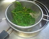 春のごはん✴せりごはん作り方4写真
