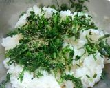 春のごはん✴せりごはん作り方7写真