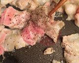フレッシュトマトと豚バラの麦味噌パスタ作り方8写真