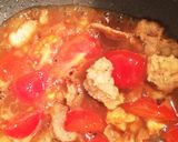 フレッシュトマトと豚バラの麦味噌パスタ作り方12写真
