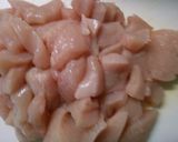 簡単♪レタスとキュウリ鶏むね肉の煮込み！作り方4写真