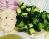 アボカドと塩豆腐の野菜たっぷりサルサ丼作り方5写真