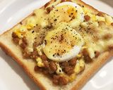 食べたらなっとく！なったまチーズトースト作り方6写真