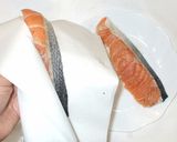 鮭と茸しめじの簡単レモンソース炒め作り方3写真
