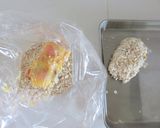 オートミール衣の 肉巻きゆで卵フライ作り方5写真
