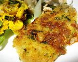 やみつき！鰯パン粉焼きガーリック梅ソース作り方8写真