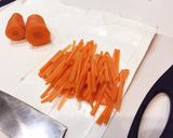 人参エリンギの味噌バター炒め煮｡:°ஐ♡作り方3写真