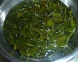 メチャ美味しい…「茎ワカメの酢醤油煮」作り方1写真