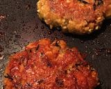 ひじきと豆腐のハンバーグ　照り焼き風味作り方3写真
