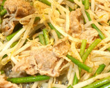 激ウマ！ニンニクの芽と豚肉のもやし炒め*作り方3写真