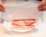 薄切り豚肉の味噌漬け 野菜巻き巻き作り方6写真