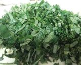 ふきの葉の味噌炒め作り方1写真