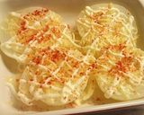 新玉ねぎのチーマヨパプリカ焼き作り方5写真