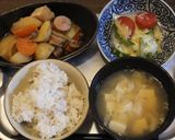 無駄なくリメイク！ごはんの器の煮物丼作り方6写真