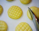 ＊簡単＊ﾒﾛﾝﾊﾟﾝ風ｸｯｷｰ☆作り方4写真