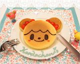 こえだちゃん　にっこり　ホットケーキ作り方4写真