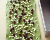 抹茶とホワイトチョコのミニ食パン作り方4写真