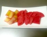 紅心大根とセロリのピクルス作り方4写真