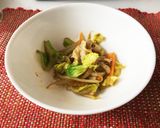 カレー焼きそば withお弁当のおかず作り方4写真