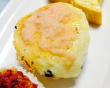 焼きおにぎり 【チーズ•明太マヨのせ】作り方5写真