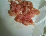 むね肉の梅干し焼き作り方1写真