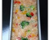 ヘルシー♪カラフル野菜のミートローフ作り方2写真
