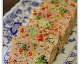 ヘルシー♪カラフル野菜のミートローフ作り方3写真
