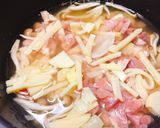 たけのこきのこ鶏炊き込みごはん作り方2写真