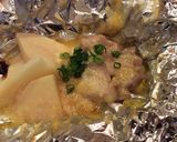 鶏肉と筍の味噌マヨホイル焼き作り方5写真