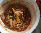 野菜たっぷりトマトスープパスタ♪作り方4写真