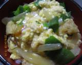 簡単　ふわとろ親子丼作り方3写真