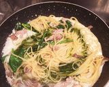 簡単！鶏肉とキノコのバジルソースパスタ作り方6写真