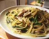 簡単！鶏肉とキノコのバジルソースパスタ作り方7写真
