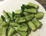 きゅうりとササミの梅和え♪作り方5写真