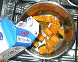 カボチャの牛乳煮♪味付けなしでも美味しい作り方2写真